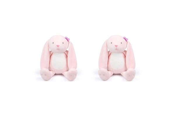 2x The Peanutshell Whisper Butterfly Bunny Soft Toy Plush Infant Baby Nursery