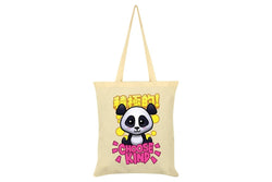 Handa Panda Choose Kind Tote Bag (Cream) (One Size)