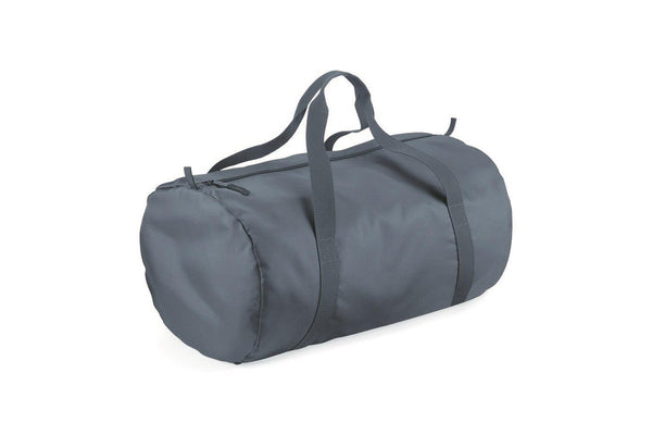 BagBase Packaway Barrel Bag (Graphite/Graphite) (One Size)