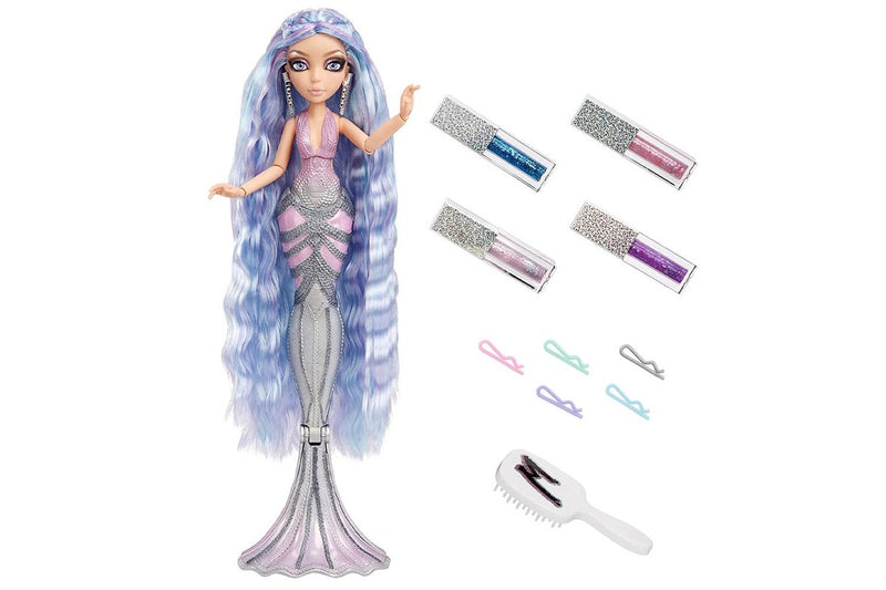 Mermaze Mermaidz Color Change Childrens Fashion Doll Orra w Glitter Hair Gel 3+