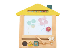 Kiko & gg Oekaki House Wooden Drawing Board w Pen Kids Children 3y+ Toy Dog