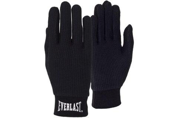 Everlast Black Cotton Gloves Liners Training Boxing Gym