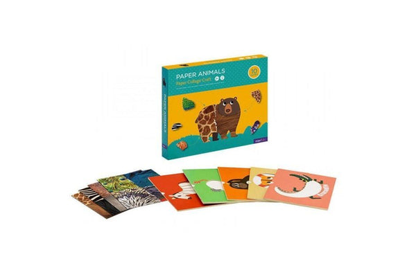 Mier Education: Paper Collage Craft Paper - Animals