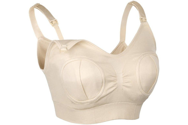 Haakaa: Hands-Free Pumping & Nursing Bra - Peach (XL)