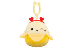 Squishmallows: Junie the Banana - 3.5" Clip-On Plush