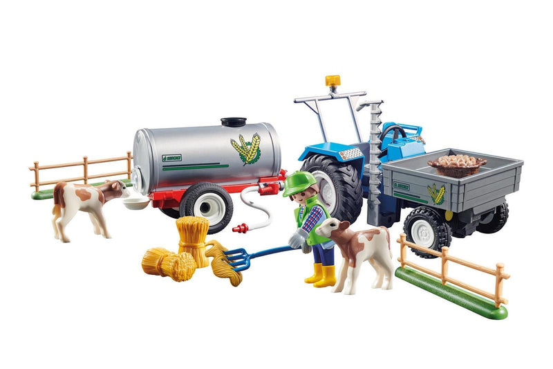 Playmobil: Country - Loading Tractor with Water Tank (70367)