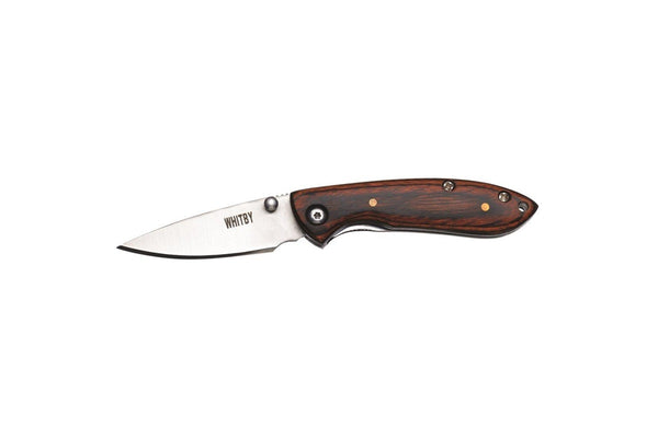 Whitby Knives Small Survival Camping SS Pocket Lock Knife - 1.75'' Blade