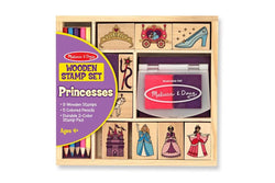 Melissa & Doug: Wooden Princess Stamp Set