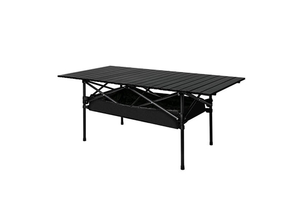 Levede Folding Camping Table 120CM Black