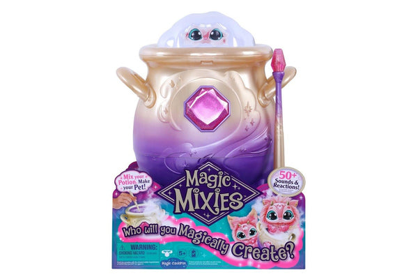 Magic Mixies Pink Magic Cauldron Rechargeable Kids Plush DIY Experiment Play Toy