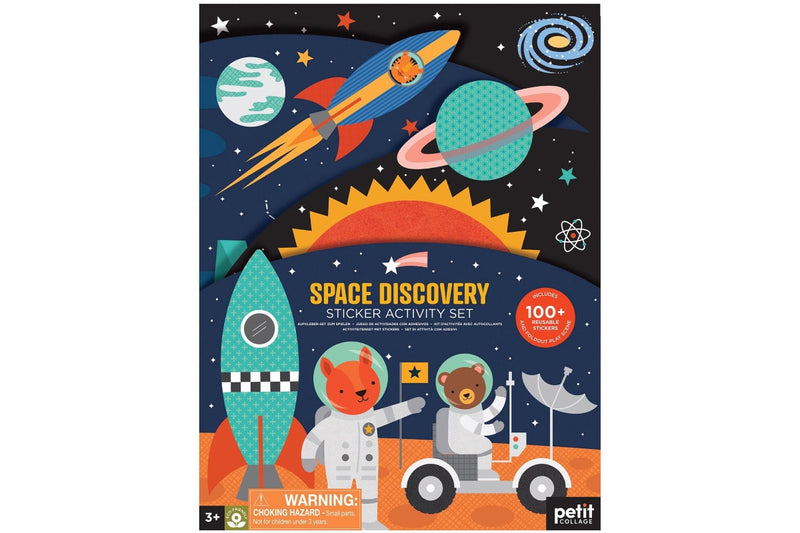 Petit Collage: Sticker Activity Set - Space Discovery