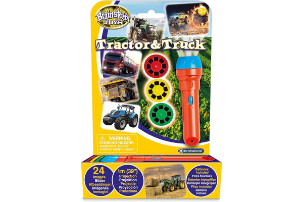 Brainstorm Toys Tractor & Truck Torch & Projector