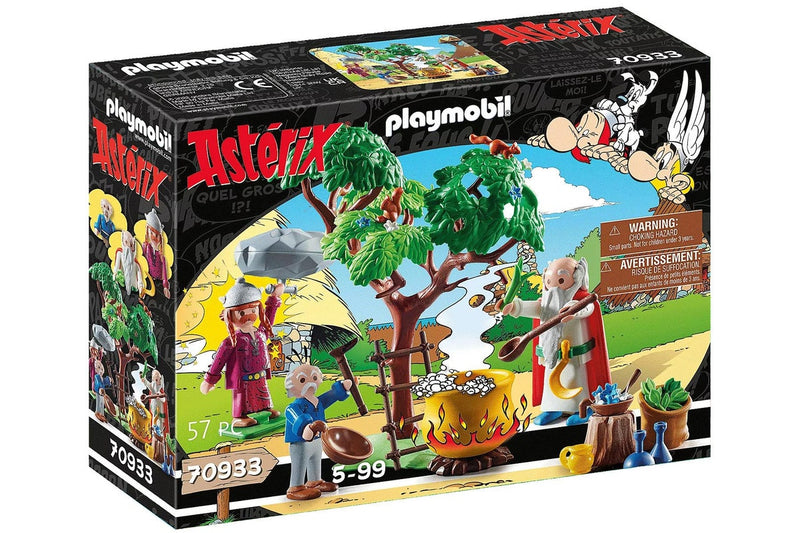 Playmobil: Asterix - Getafix with the Cauldron of Magic Potion (70933)