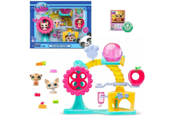 Littlest Pet Shop: Fun Factory Playground Playset