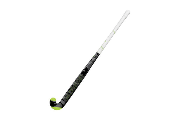 Kookaburra Combat Mid-Bow 36.5'' Long Light-Weight Field Hockey Stick Black Grey