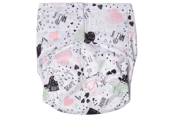 Snazzi Pants: All in One Reusable Nappy - Graffiti