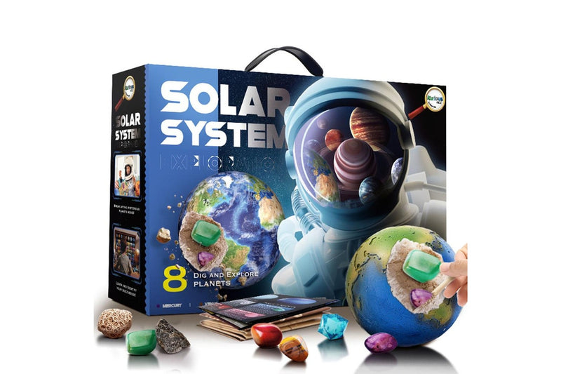 Kaper Kidz Solar System Exploration Dig Gem Kit Kids Childrens Toy 6Y+