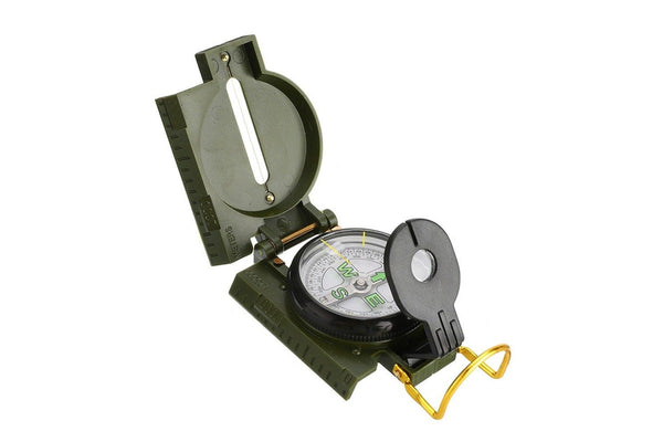 Multifunction Portable Folding Lens Outdoor Camping Military Compass Navigation Tool Compasses