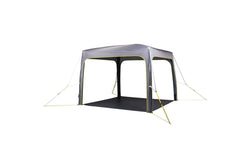 Quest UPF50+ Fabric Air Gazebo-3 w Carry Bag Outdoor Beach Camp Sun Shade Grey