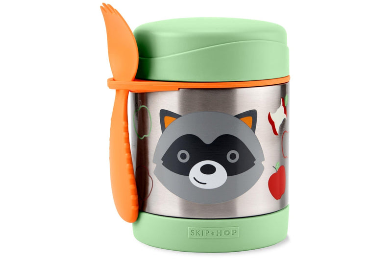 Skip Hop: Zoo Insulated Food Jar - Raccoon