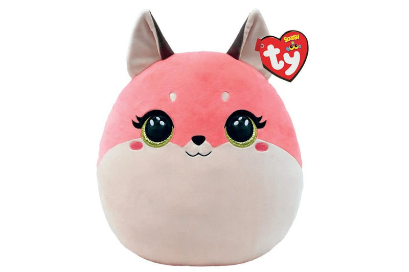 Ty Squishy Beanies: Roxie the Fox - 10" Plush