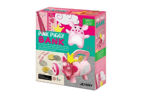 Jeanny: Craft Pink Piggy Bank