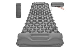 HYPERANGER Ultralight Inflatable Camping Bed - Gray