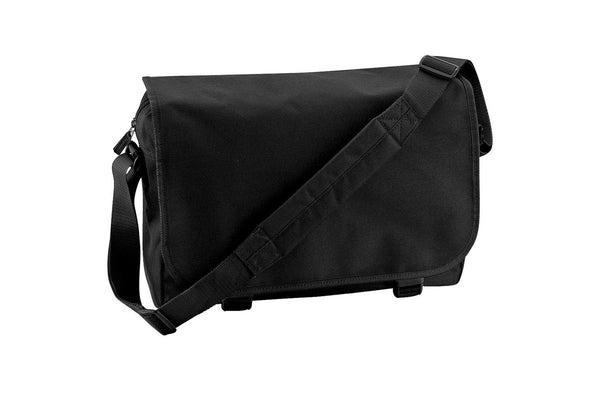 Bagbase Adjustable Messenger Bag (11 Litres) (Black) (One Size)