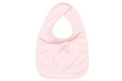 Babybugz Baby Plain Bib (Powder Pink) (One Size)