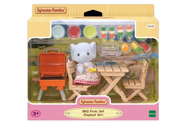 Sylvanian Families: BBQ Picnic Set - Elephant Girl