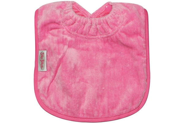 Silly Billyz: Towel Plain Large Bib - Cerise