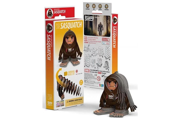 Eugy: Sasquatch - 3D Paper Model