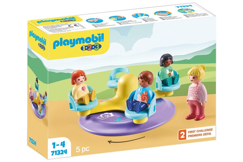 Playmobil: 1.2.3 Number-Merry-Go-Round (71324)