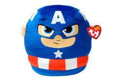 Ty Squishy Beanies: Marvel's Captain America - 14" Plush