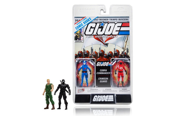 GI Joe: Duke and Snake Eyes w/Comic - 3" Figure Set (2-Pack)