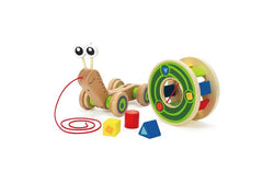 Hape Walk A Long Snail Outdoor Learning Activity Kids Toddler Fun Play Toy 12m+