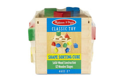 Melissa & Doug - Shape Sorting Cube