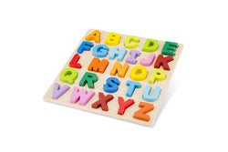 26pc New Classic Toys Wooden Uppercase Alphabet Puzzle Kids Educational Toy 2+