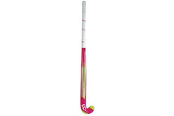 Kookaburra Crush Wood 36'' Long Light-Weight Field Hockey Stick Pink Green