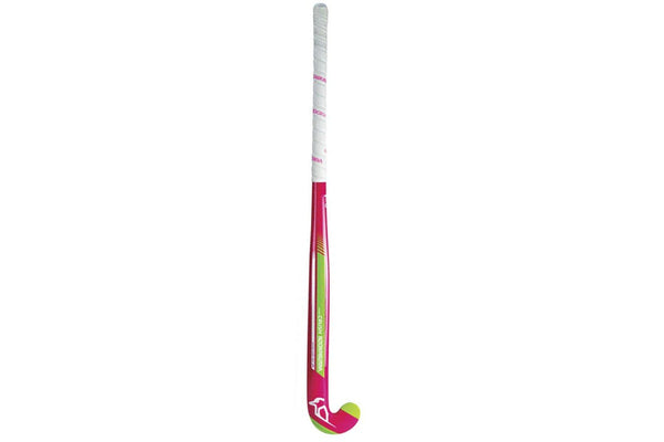 Kookaburra Crush Wood 36'' Long Light-Weight Field Hockey Stick Pink Green