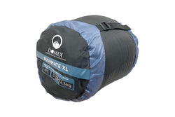 Domex Sleeping Bag Bushmate XL -5c Synthetic Fill Left Hand Zip Steel Blue