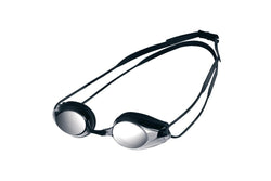 Arena Unisex Adult Tracks Mirror Swimming Goggles (Black/Smoke) (One Size)