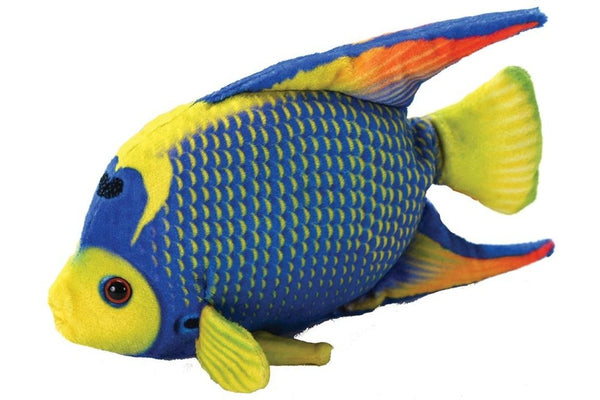 Wild Republic Coral Reef: Queen Angelfish - 6" Plush