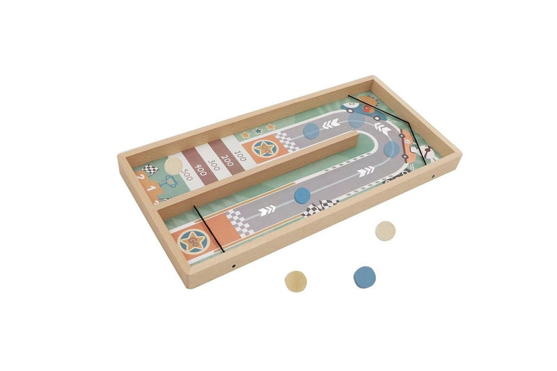 Kaper Kidz Wooden Sling Pinball 3+ Kids Children Fun Educational Table Game