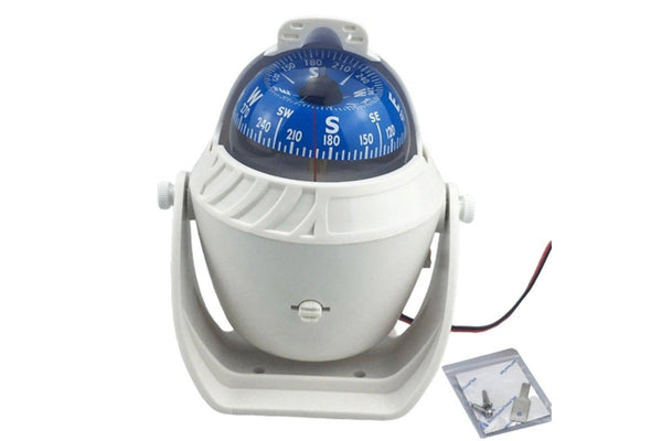 Outdoor Camping Led Light Magnetic Nautical Compass Guide Ball Marine Navigation Compasses