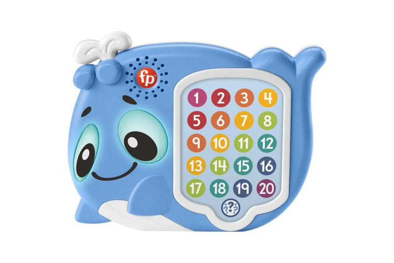 Fisher-Price Linkimals 1-20 Count & Quiz Whale Learning Toy