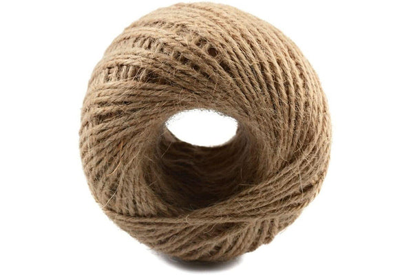 Costcom Brown Hemp Soft Jute Rope Twine Sisal String Cord Art Gift Bottle Craft 2mm 50m