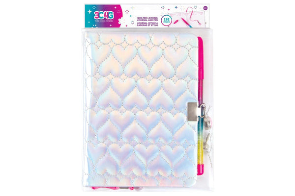 3C4G: Quilted Locking Journal and Pen