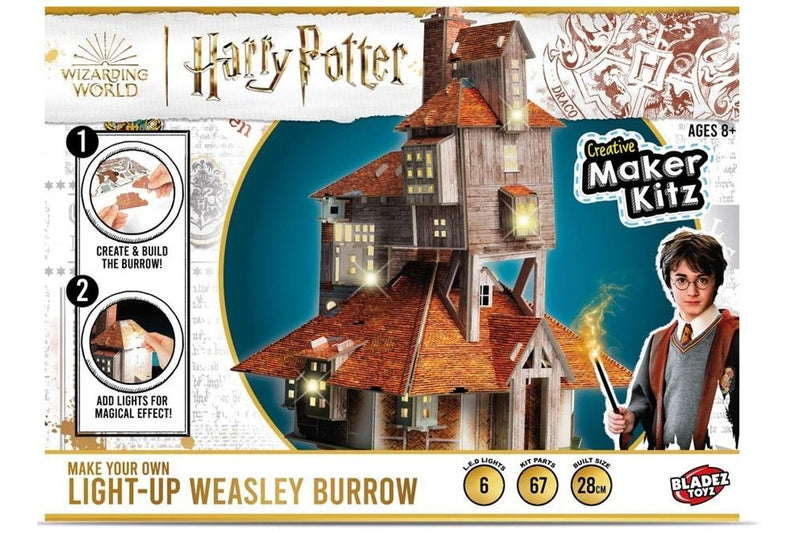 Harry Potter: Maker Kitz - Light-up Weasley Burrow