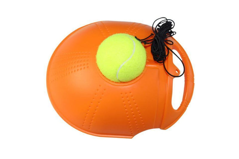 Solo Tennis Trainer With Balls Rebound Practice Training Exercise Home Fitness Tennis Training Devices